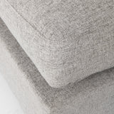 Valence 3 Piece (W/ 2 x Ottoman) Medium Gray Modular Sofa Set from Mercana - Luna Furniture