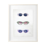 Sunglass Collection I by Mercana Studio Hand Embellished Textured Framed Art Print Matted under Glas from Mercana - Luna Furniture