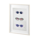 Sunglass Collection I by Mercana Studio Hand Embellished Textured Framed Art Print Matted under Glas from Mercana - Luna Furniture
