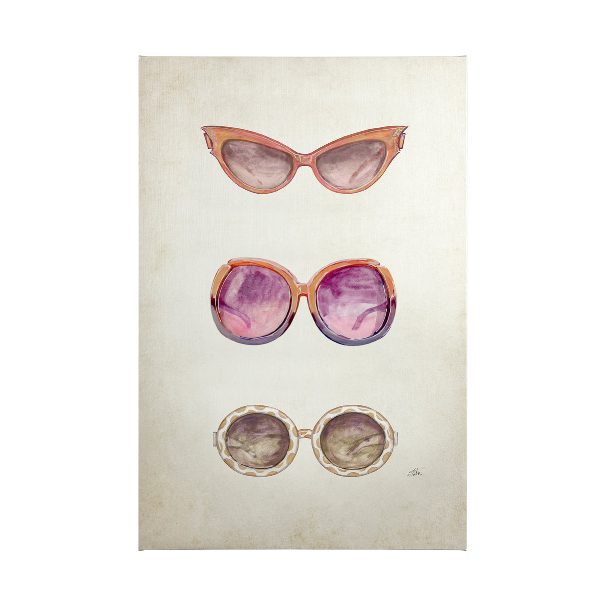 Sunglass Collection II by NaTar a Hand Embellished Textured Canvas from Mercana - Luna Furniture
