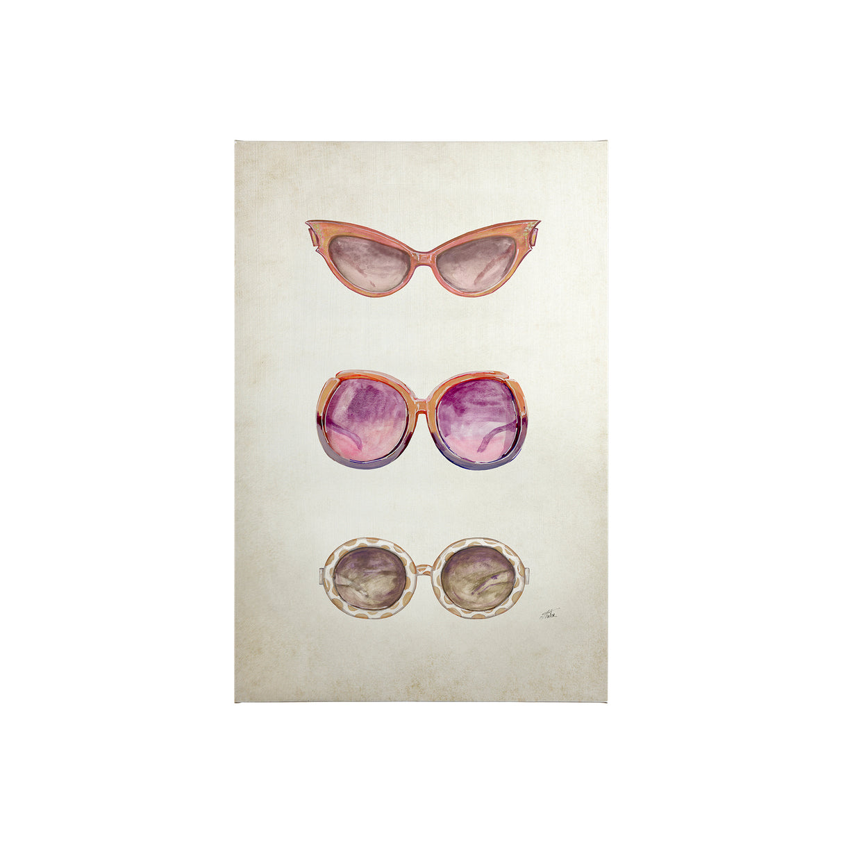 Sunglass Collection II by NaTar a Hand Embellished Textured Canvas from Mercana - Luna Furniture