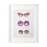 Sunglass Collection II by Mercana Studio Hand Embellished Framed Art Print Matted under Glass from Mercana - Luna Furniture