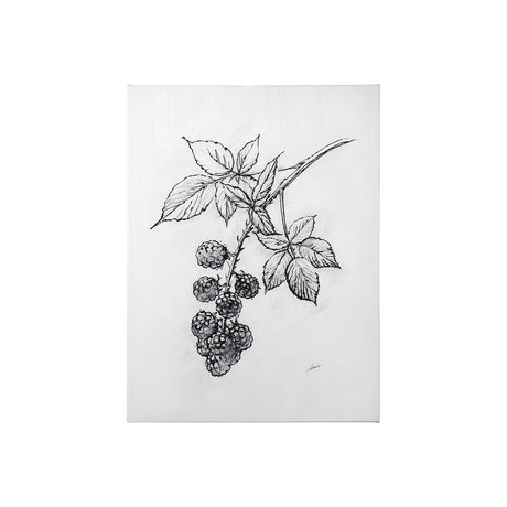 Wildberry Collection Blackberry by Ariana a Hand Embellished Textured Canvas from Mercana - Luna Furniture