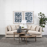 Valence 2 Piece Beige Modular Loveseat