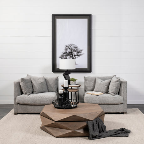 Valence 2 Piece Medium Gray Modular Sofa Set from Mercana - Luna Furniture