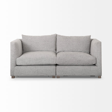 Valence 2 Piece Medium Gray Modular Sofa Set from Mercana - Luna Furniture