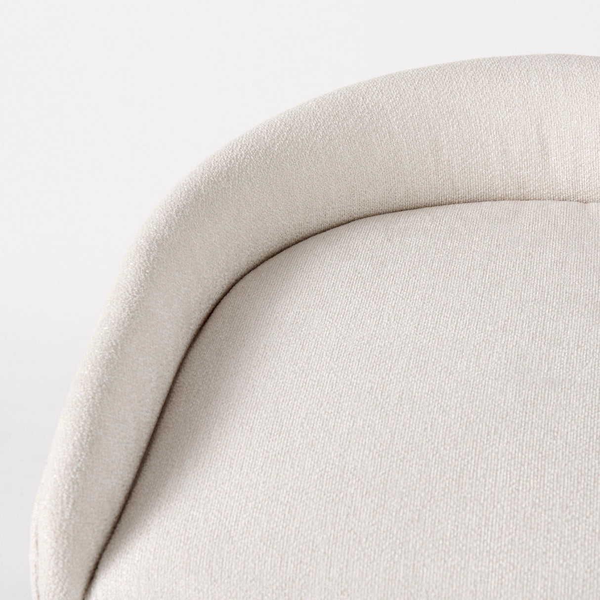 Hollyfield II Cream Fabric Seat W/ Gold Metal Base Bar Stool from Mercana - Luna Furniture