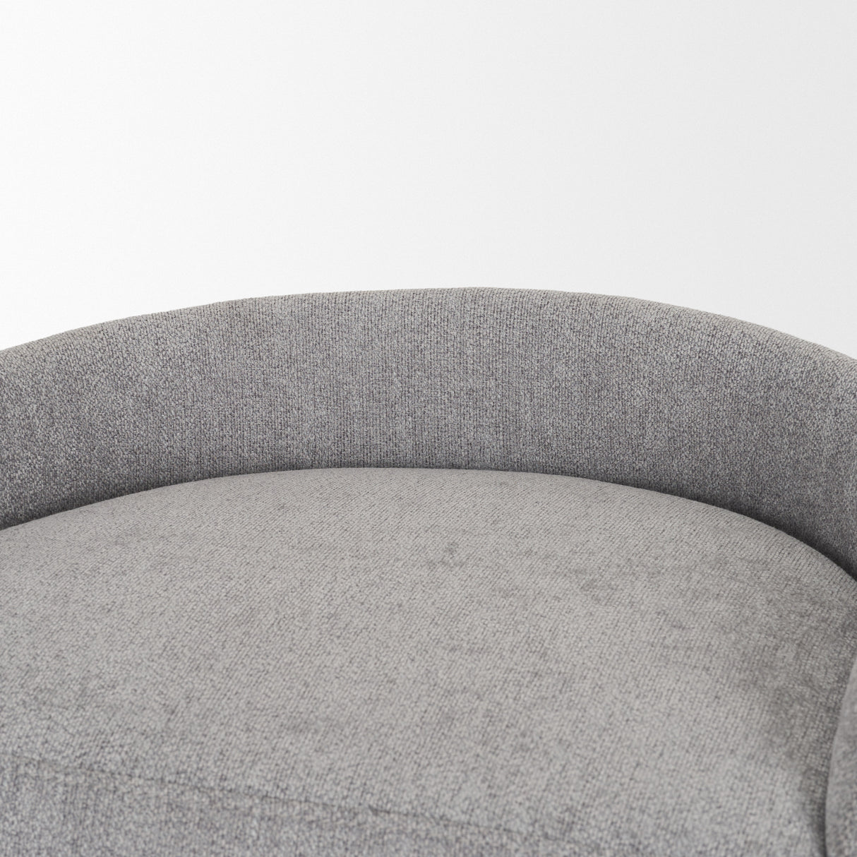 Hollyfield II Gray Fabric Seat W/ Gray Metal Base Bar Stool from Mercana - Luna Furniture