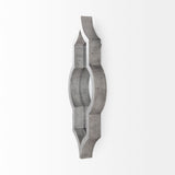 Tamanar 15.0 x 3.0 x 34.1 Gray Wood Frame Wall Mirror from Mercana - Luna Furniture