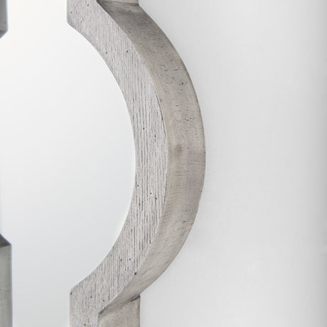 Tamanar 15.0 x 3.0 x 34.1 Gray Wood Frame Wall Mirror from Mercana - Luna Furniture