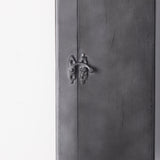 Hagar Rectangular Large Industrial Wall Clock from Mercana - Luna Furniture