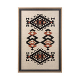 Creamy Tapestry I by Mercana Studio a Hand Embellished Textured Framed Art Print from Mercana - Luna Furniture