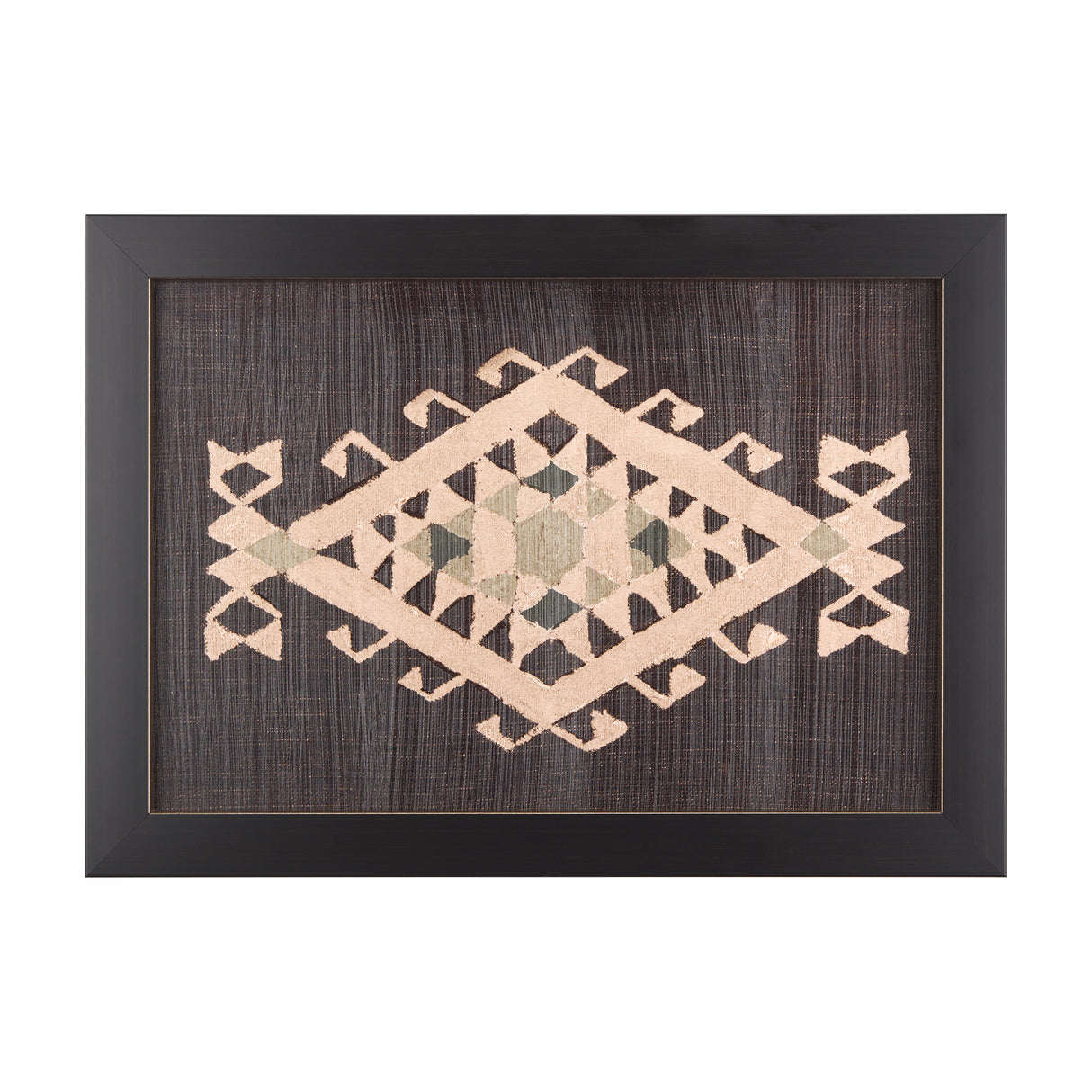 Brown Tapestry VI by Mercana Studio a Hand Embellished Textured Framed Art Print from Mercana - Luna Furniture