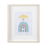 Pavilion II by Mercana Studio a Hand Embellished Textured Framed Art Print Matted under Glass from Mercana - Luna Furniture