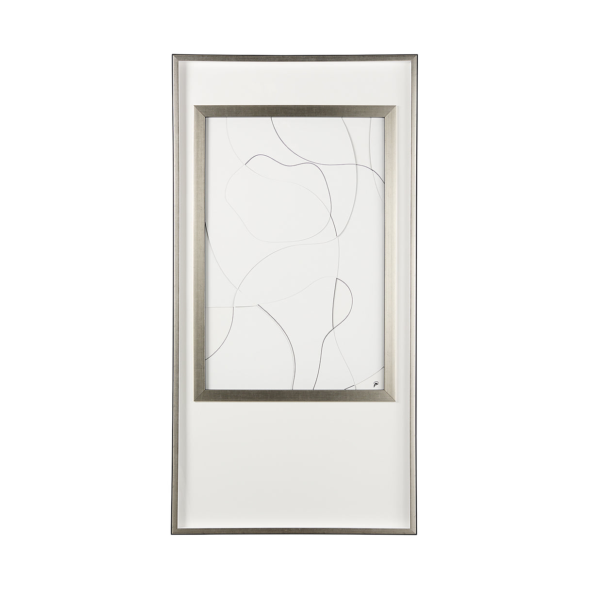 Geometry Experiment I by Studio M a handmade Original Framed Artwork under Glass from Mercana - Luna Furniture