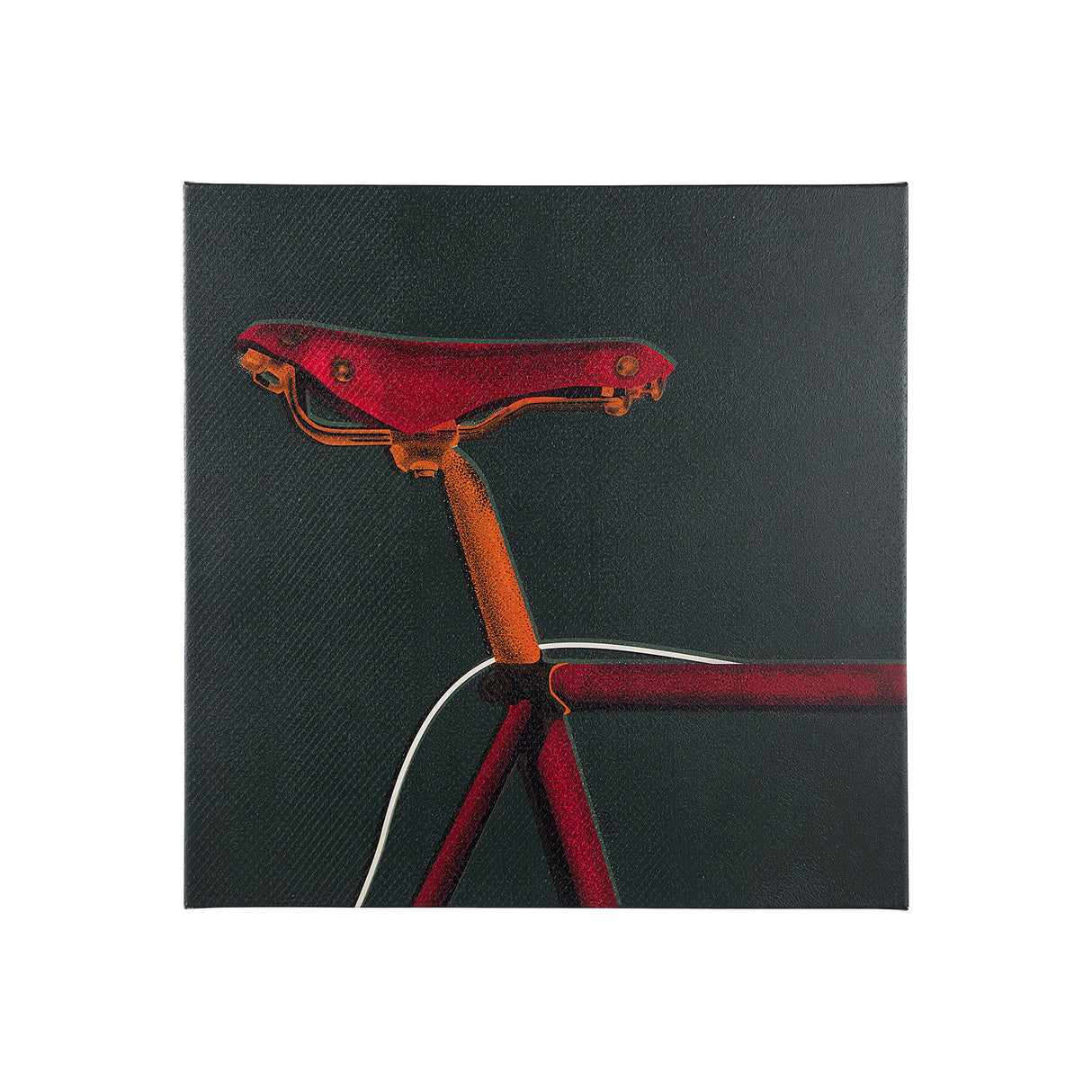 Bike Saddle Green by Alarm a Hand Embellished Textured Canvas from Mercana - Luna Furniture
