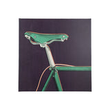 Bike Saddle Purple by Alarm a Hand Embellished Textured Canvas from Mercana - Luna Furniture