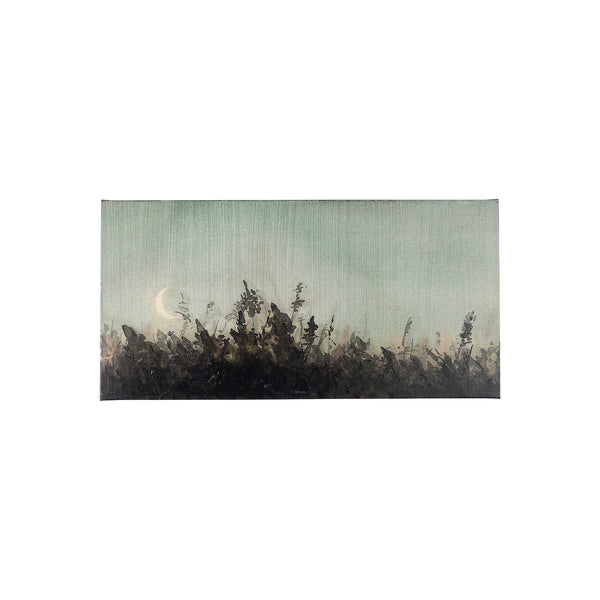 Moon Sets, Sun Rises I by Mercana Studio a Hand Embellished Textured Canvas