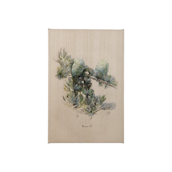 Evergreen collection II by Victoria a Hand Embellished Textured Canvas