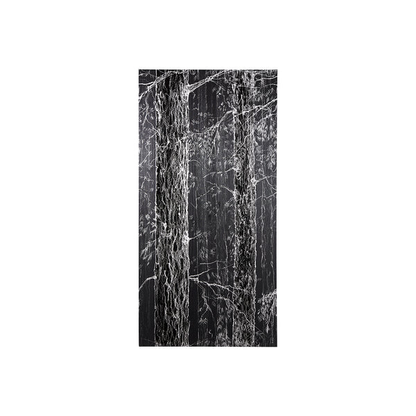 Forest BW II by Ariana a Hand Embellished Textured Canvas