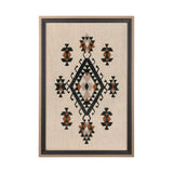 Creamy Tapestry II by Mercana Studio a Hand Embellished Textured Framed Art Print from Mercana - Luna Furniture