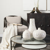 Felicity 36.0L x 36.0W x 16.0H Marble Top W/Iron Frame Coffee Table from Mercana - Luna Furniture