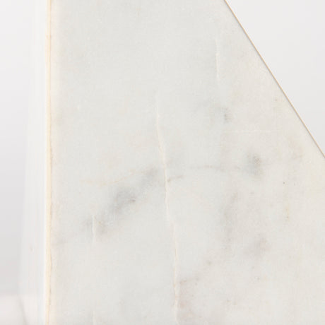 Sophia 8.0"L x 6.0"W x 7.0"H Marble Set Of Two Bookends from Mercana - Luna Furniture