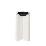Sophia 5.5"L x 3.5"W x 8.0"H. Marble Candle Holder Medium from Mercana - Luna Furniture