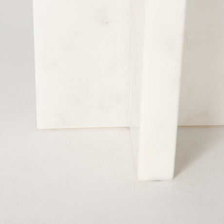 Sophia 5.5"L x 3.5"W x 10.5"H Marble Candle Holder Large from Mercana - Luna Furniture