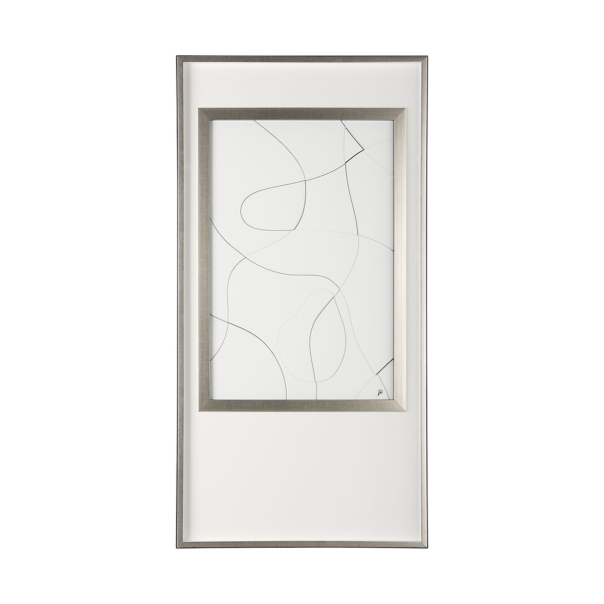 Geometry Experiment II by Studio M a handmade Original Framed Artwork under Glass from Mercana - Luna Furniture