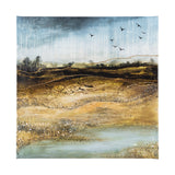 Daily Fly Over by Julie Devine a Canvas Print from Mercana - Luna Furniture