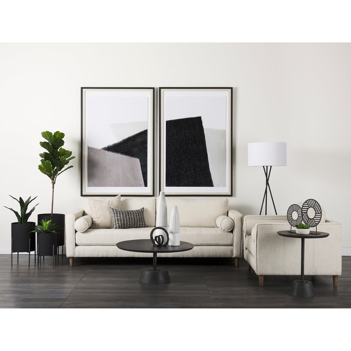 Ivivva 20L x 20W Beige Fabric Textured Decorative Pillow Cover from Mercana - Luna Furniture
