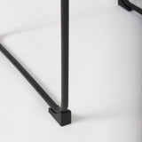 Direttore 19.3L x 19.3W x 44.1H Brown/Gray Suede W/ Metal Frame Bar Stool from Mercana - Luna Furniture