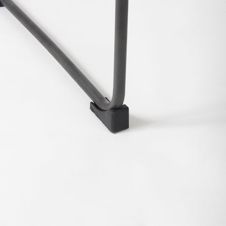 Direttore 19.3L x 19.3W x 44.1H Black Leather Seat W/Black Iron Frame Bar Stool from Mercana - Luna Furniture