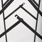 Direttore 19.3L x 19.3W x 44.1H Brown Leather Seat W/Black Iron Frame Bar Stool from Mercana - Luna Furniture
