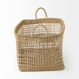 Bellisa 18.5L x 14.6W x 11.0H (Set of 2) Medium Brown Seagrass Rectangular Basket W/ Handles from Mercana - Luna Furniture