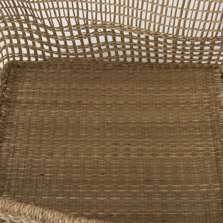 Bellisa 18.5L x 14.6W x 11.0H (Set of 2) Medium Brown Seagrass Rectangular Basket W/ Handles from Mercana - Luna Furniture