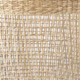 Bowie 19.7L x 19.7W x 19.7H (Set of 3) Medium Brown Seagrass Round Basket W/ Handles from Mercana - Luna Furniture