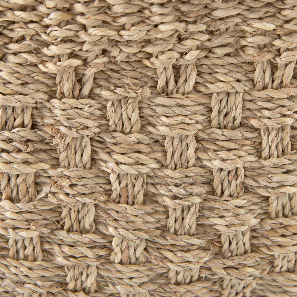 Emra (Set of 3) Light Brown Seagrass Rectangular Basket W/ Handles from Mercana - Luna Furniture
