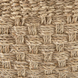 Emra (Set of 3) Light Brown Seagrass Rectangular Basket W/ Handles from Mercana - Luna Furniture