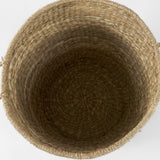 Bradley (Set of 2) Light Brown W/Striped Seagrass Basket W/ Handles from Mercana - Luna Furniture