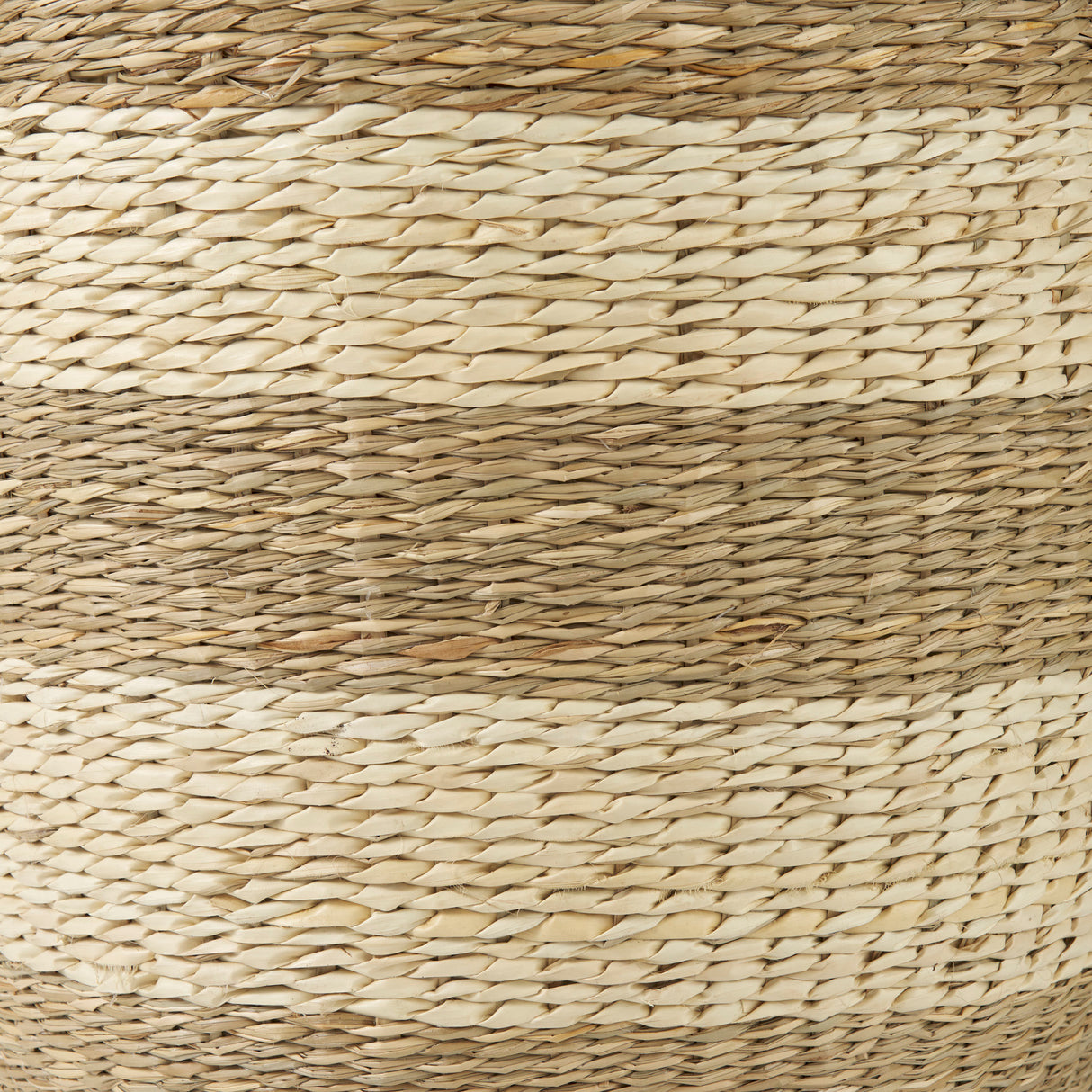 Bradley (Set of 2) Light Brown W/Striped Seagrass Basket W/ Handles from Mercana - Luna Furniture