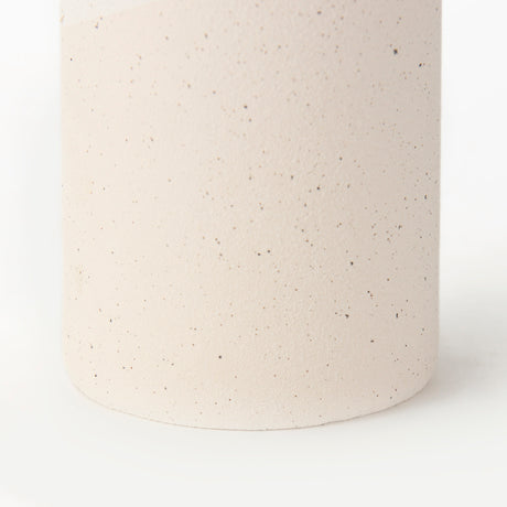 Salar 4.5L x 4.5W x 11.0H Cream Gourd Style Crackled Ceramic Vase from Mercana - Luna Furniture