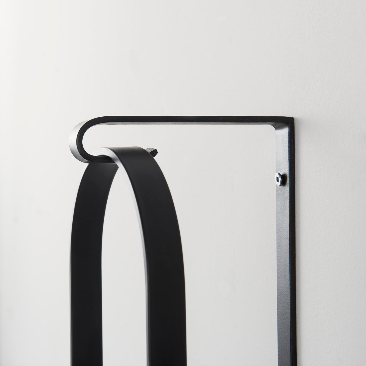 Kero 5.9L x 6.9W x 24.0H Black Metal Wall Candle Holder from Mercana - Luna Furniture