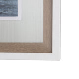 Icelandic Seascape by Jonathan Klassen Hand Embellished Textured Framed Art Print Matted under Glass from Mercana - Luna Furniture