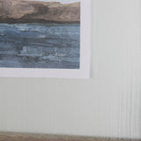Icelandic Seascape by Jonathan Klassen Hand Embellished Textured Framed Art Print Matted under Glass from Mercana - Luna Furniture