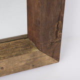 Gerome 31.0L x 5.0W x 86.0H Brown Wooden Floor Mirror from Mercana - Luna Furniture