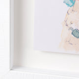 Lama Party IV by Panpan a Framed Art Print Matted under Glass from Mercana - Luna Furniture
