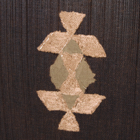 Brown Tapestry III by Mercana Studio a Hand Embellished Textured Framed Art Print from Mercana - Luna Furniture