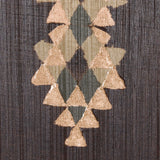 Brown Tapestry III by Mercana Studio a Hand Embellished Textured Framed Art Print from Mercana - Luna Furniture